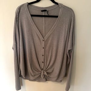 Like new. Over Sized long sleeve tee
